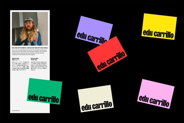 Brand Identity for Edu Carrillo by Mubien